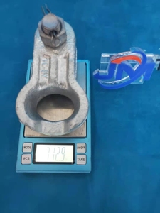 <span class=keywords><strong>Anneau</strong></span> en forme de cœur, <span class=keywords><strong>Anneau</strong></span> intégré TC-7, Collier de tension en U galvanisé à chaud, Connecteur de suspension à tête en coupelle pour matériel électrique - Product Image 3