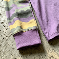 T-shirt décontracté anti-rétrécissement à col rond et manches longues, broderie patchwork, style hip-hop, coupe ample, streetwear respirant – Nouveauté fournisseur