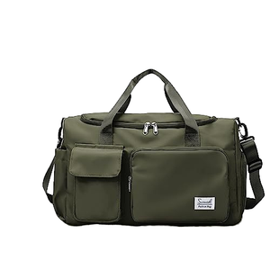 Large Capacity Portable Convertible Garment Lightweight Duffel Bag Fashionable <strong>Foldable</strong> Carry-on <strong>Suitcase</strong> for Weekend Zipper - Product Image 3