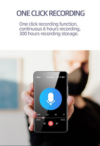 Máy Phát Video <span class=keywords><strong>Mp4</strong></span> Hấp Dẫn 2022 Máy Nghe Nhạc Mp3 <span class=keywords><strong>Mp4</strong></span> Hifi Màn Hình Cảm Ứng Tải Phim - Product Image 3