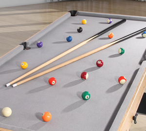 Table de <span class=keywords><strong>billard</strong></span> pliante de 6 pieds Table de <span class=keywords><strong>billard</strong></span> en bois pour bâton de queue de Sport d'intérieur pour le jeu de fête Club gain de place - Product Image 4