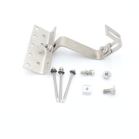 Kit de montage solaire sur toit en acier inoxydable et aluminium GTERGY GT-RL 02 - Crochet réglable pour tuiles - Durable 25 ans - Garantie 12 ans - Résistance au vent 130 mph