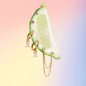 Minimaliste Cinq Articles à Un <span class=keywords><strong>Prix</strong></span> Zircon Stud Anneau D'oreille Double Oreille Trous <span class=keywords><strong>Piercing</strong></span> En Acier Inoxydable Bijoux Mixte Ensemble - Product Image 3