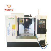 Nouvelle condition Fanuc 5 axes CNC GSK VMC855 VMC 850 fraiseuse verticale automatique centre d'usinage des métaux VM