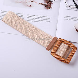 <span class=keywords><strong>Ceinture</strong></span> de taille élastique tissée, 4 pièces, en <span class=keywords><strong>paille</strong></span>, élastique - Product Image 6