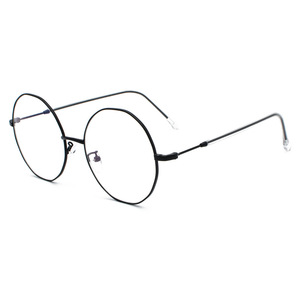 Maidis Round <b>Metal</b> <b>Frame</b> Anti Blue Light Glasses For Women Plano Lenses Medium Size - Product Image 5