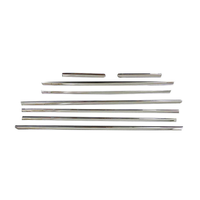 Chrome de haute qualité pour la fenêtre inférieure de Mercedes-Benz Vito V-Class V250, accessoires extérieurs pour voitures