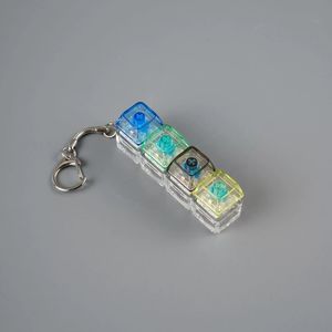 Llavero LED Portátil Colorido Goldshine, Juguete Antiestrés Totalmente Transparente de Cuatro Llaves, el Más Vendido, Moderno, <span class=keywords><strong>para</strong></span> Fiestas, Luminoso - Product Image 3