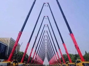 מנוף שטח נייד SAC2200T7 מתוצרת סין, מותג מוביל, בעל כושר הרמה של 220 טון וגובה הרמה של 107 מטר. - Product Image 6