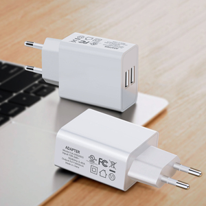 Productos más vendidos <span class=keywords><strong>2023</strong></span> Qc 3,0 Cargador de pared USB dual Rápido para <span class=keywords><strong>Samsung</strong></span> Iphone 12 Pro Cargador de teléfono móvil 18W 20W Adaptador 1a - Product Image 3