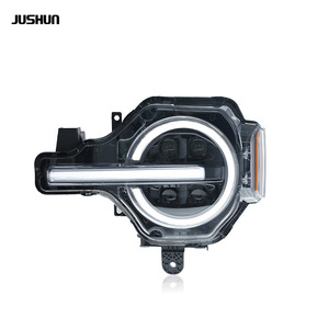 Ensemble de phares Jushun Bronco LED à quatre lentilles, feux de jour et clignotants pour Ford 2020-2024 - Product Image 2