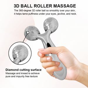 Planche de massage Guasha pour le visage, le cou et les yeux, rouleau facial et ensemble Gua Sha en acier inoxydable - Product Image 3