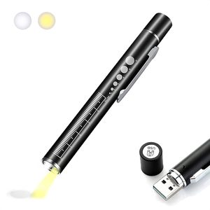 Lampe torche laser étoilée à lumière verte, faisceau réglable à LED blanche, rechargeable avec batterie 18650, idéale pour l'enseignement et la conduite - Product Image 1