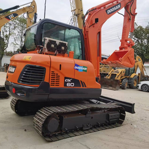 2020 Used Doosan DX60 Mini Excavator for Sale 6 Ton Operating Weight 3m Bucket Capacity Yanmar <b>Engine</b> Other Core Components - Product Image 1