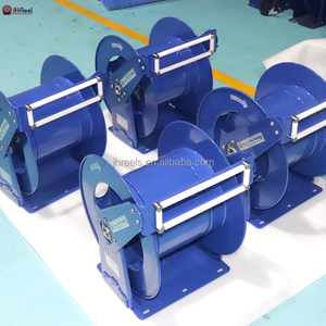 Enrouleur de tuyau à gaz métallique robuste à entraînement par ressort DEF Diesel 50 pieds pour distributeur de carburant de camion - Product Image 6