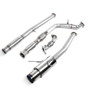 Kit d'échappement turbo catback 3 pouces avec embout <span class=keywords><strong>de</strong></span> 4,5 pouces et tuyau <span class=keywords><strong>de</strong></span> descente pour Subaru WRX STI GD EJ205 02-06 – Vente en gros - Product Image 5