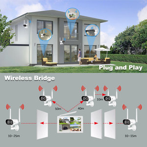 2024 New nvs009 + 4 * ipc030 Wifi NVR srihome Hot Bán an ninh CCTV NVR 8 kênh giám sát không dây hệ thống sản phẩm mạnh mẽ - Product Image 3