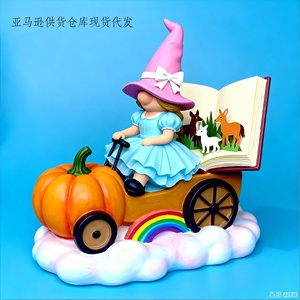 Statue de gnome tournesol personnalisée en résine avec décor animalier et floral pour la décoration de la maison et du jardin, cadeau d'été, artisanat d'art - Product Image 3