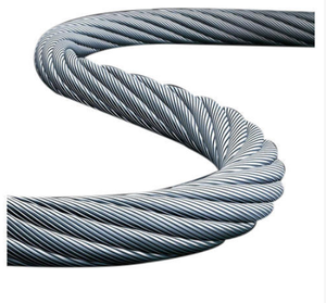 Câble de entrée de 2 mètres, câble métallique tressé de 9 à 42mm, en acier <span class=keywords><strong>galvanisé</strong></span>, Anti-<span class=keywords><strong>torsion</strong></span> - Product Image 6