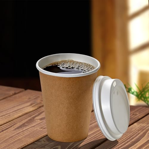 Couvercle de tasse à café en plastique PP universel jetable personnalisé avec bouchon anti-fuite et ouverture facile - Product Image 3