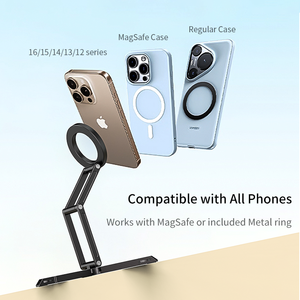 Fábrica de mecanizado CNC original con 15 años de experiencia, soporte magnético para taza, ajustable 360°, de aleación de aluminio, para soporte de teléfono para Pocket Live - Product Image 3