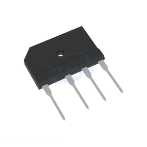 BRIDGE RECT 1P 100V 25A TS-6P TS25P02GHD2G Diodes 4-SIP, TS-6P Manufacturer Channel Ic Electronic Components - Product Image 1