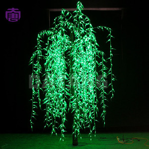 Lámpara LED Impermeable para Exteriores con Forma de Árbol de Sauce, Adorno Elegante para Paisajes de Parques, Decoración para Jardines y Caminos en Venta - Product Image 1