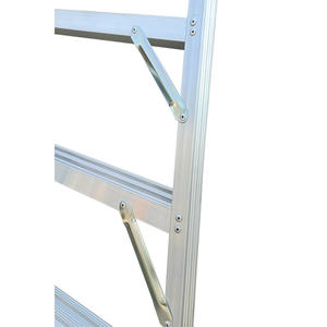 Échelle pliante en alliage d'aluminium de conception moderne Échelle combinée de sécurité d'entrepôt industriel domestique de haute qualité EN131 Salon - Product Image 5