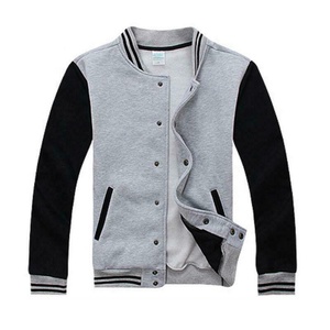 Wholesale Blank Custom Made Woolen Windproof Waterproof Thick Casual <b>Baseball</b> Letterman Varsity <b>Jacket</b> <b>Men</b> - Product Image 3