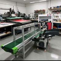 Máquina de Serigrafía Rotativa de 3 Estaciones Totalmente Automática de Alta Calidad con Secador de Banda Transportadora para Vasos de Bebidas