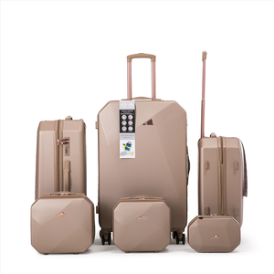 Buen precio Abs <span class=keywords><strong>Pc</strong></span> 6 piezas Set Maletas <span class=keywords><strong>de</strong></span> viaje Equipaje Trolley <span class=keywords><strong>de</strong></span> viaje Equipaje con 4 ruedas - Product Image 2