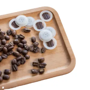 Wojin Brc Gecertificeerde Eenrichtingskoffieklep Voor Koffie-Ritssluitingszakken