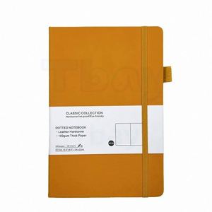 2026 2025 Customized logo A5 B6 PU Leather Hard Cover Journal Notebook Password <b>Book</b> to Do List - Product Image 5