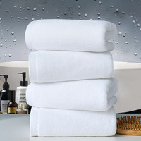 Serviette de bain en coton 100% avec logo personnalisé, 500 g/m², blanche, 70*140 cm, 100*200 cm, drap de lit en coton sur mesure