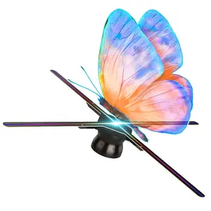 3D LED fan 73cm ultra clear Cloud Control in the air advertising display proiettore olografico video esterno 3d hologram fan