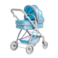 Poussette bébé portable en tissu, haute position, pliage facile, absorption des chocs, bidirectionnelle, position assise/allongée, modèle Fragrant Wind Doll, charge 6 kg