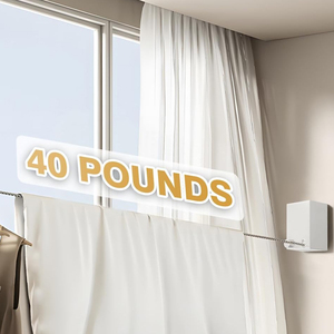 <span class=keywords><strong>Tendedero</strong></span> interior retráctil que no se hunde, <span class=keywords><strong>tendedero</strong></span> montado en la pared adecuado para balcones - Product Image 4