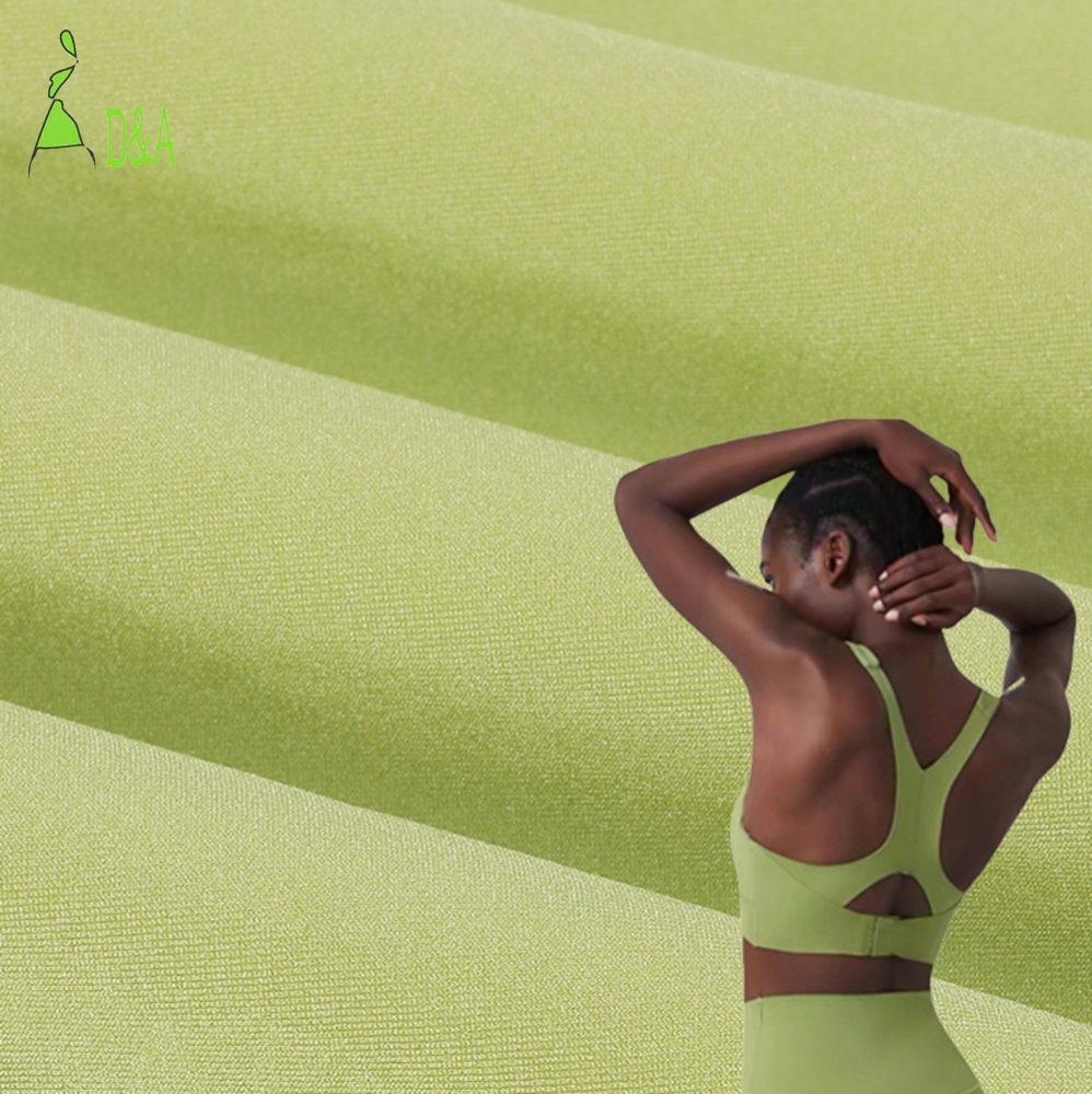 High Quality 4 Way Stretch Quick-Dry Fabric 84% Polyester 16% Spandex Glossy for Swimwear and Yogawear Recycled Grade