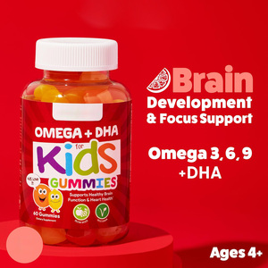 Factory Supply Wholesale Dietary Supplement Vitamin C Gummies with <strong>DHA</strong> , Supports Healthy <strong>Brain</strong> Function, Vision &amp; Heart <strong>Health</strong> - Product Image 5