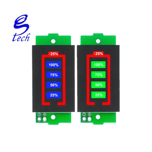 Duy Nhất 4.2V Hiển Thị Pin Xe Điện Điện <span class=keywords><strong>Tester</strong></span> Li-Ion 1-8S 1S/2S/3S/4S 3.7V Lithium Dung Lượng Pin Chỉ Số Mô-đun - Product Image 5