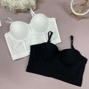 Camisole en coton pour femme, lingerie sexy pour femme ronde, sous-vêtements, <span class=keywords><strong>danse</strong></span> en boîte de nuit, scène, camisole en coton, achat en ligne au Canada - Product Image 2