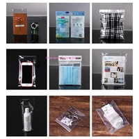 Sacs en plastique OPP en stock, film auto-adhésif, emballage transparent, accessoires durables, sacs pour vêtements, pour l'exportation transfrontalière