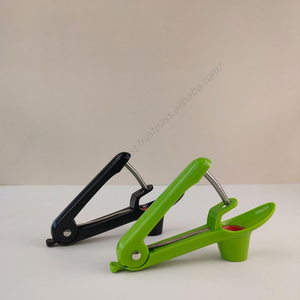 Outil de cuisine S351 en gros : Dénoyauteur de cerises en plastique, extracteur de noyaux de fruits, dénoyauteur portable, outil manuel pour olives - Product Image 1