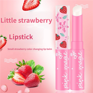 Stick Idratante per Labbra al Gusto di <span class=keywords><strong>Fragola</strong></span>, Etichetta Privata, Tubetti di Olio Lucido Cambia Colore, Stile Coreano, Anti-Secchezza per Ragazze - Product Image 3