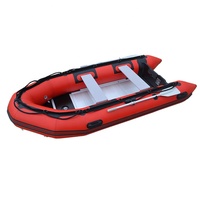 Approvisionnement direct d'usine océan 10ft Stable PVC gonflable bateau de pêche Portable pliable flottant skiff pour plongeur