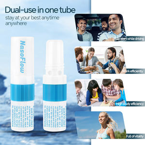 OEM Huile Essentielle d'Eucalyptus et de Menthol Aromathérapie Arrêt du Tabac Bien-être Herbal 2 en 1 Inhalateur Nasal Bâton Énergisant <span class=keywords><strong>pour</strong></span> la Congestion - Product Image 4