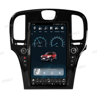 13.6 pouces Tesla Style Auto Stéréo Pour Chrysler 300C 2011-2023 Android 12 Autoradio GPS Navigation Lecteur Multimédia Récepteur