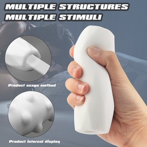 Masajeador y Ejercitador de Pene SHand SHD-S576, Entrenador de Masturbación Masculina, Portátil, con Múltiples Estructuras y Estímulos, Juguete Sexual - Product Image 3