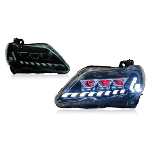 20052009 for Toyota Reiz Headlight Assembly Modification Featuring Audi-Style LED <b>Projector</b> Daytime Running <b>Lights</b> Flowing Turn - Product Image 6