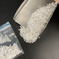 Usine directe de haute qualité mêlée Moissanite diamant blanc rond coupe D couleur prix compétitif par carat Moissanite en vrac